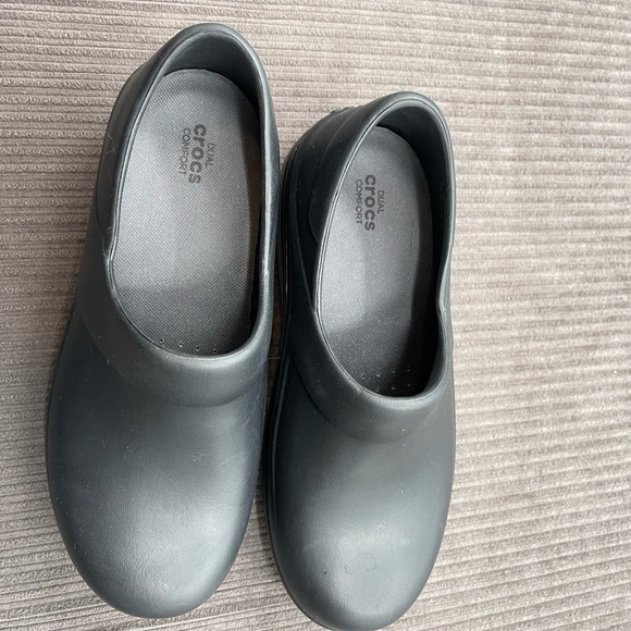 Crocs Black Neria Pro Dual Comfort Size 10 Women - Picture 3 of 8